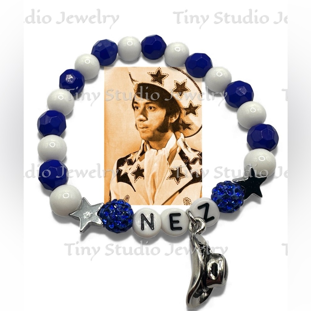Mike Nesmith - Nudie Suit / The First National Band Inspired Beaded Bracelet